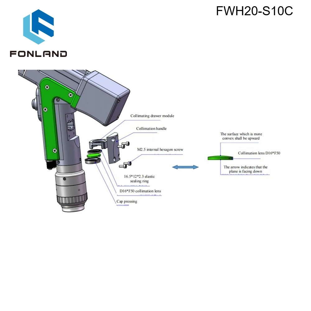 Industrial Laser Head - RelFar FWH20-S10C Original Laser Welding Head