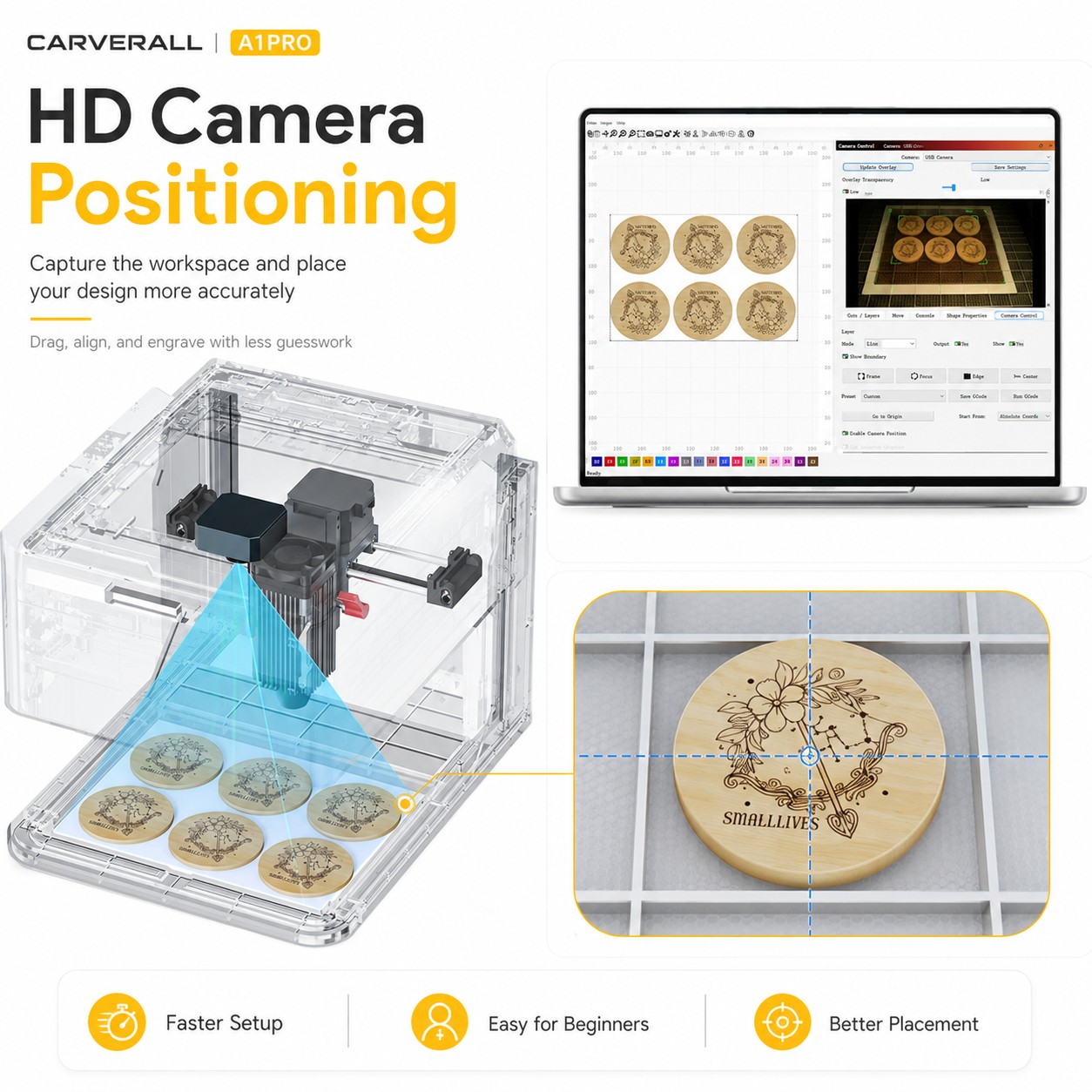 Carverall A1 Pro Laser Engravi - Rotary Axis Laser Engraver recension och pris