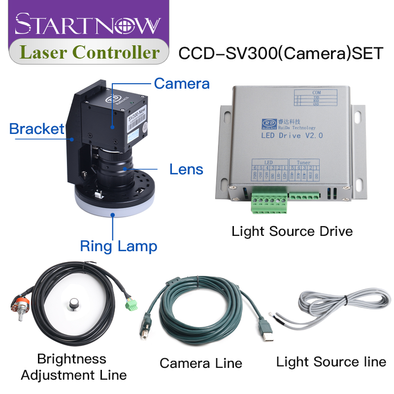 Startnow Ruida RDV6445G CCD Vi - Industrial Laser Sensor recension och pris