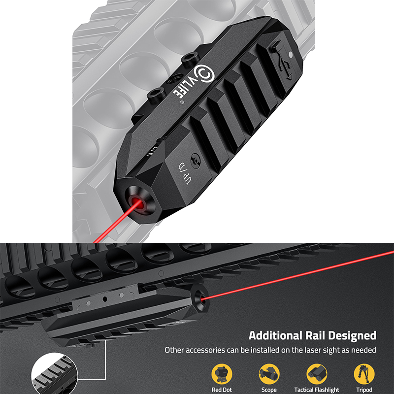 CVLIFE Low Profile Laser Sight - Industrial Laser Pointer recension och pris