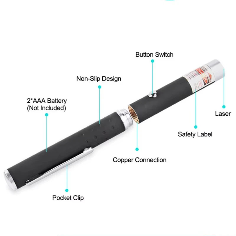 2-in-1 Mini Laser Pointer LED  - Industrial Laser Pointer recension och pris