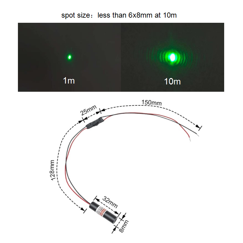 Economical Compact Green Dot L - Industrial Laser Diode recension och pris