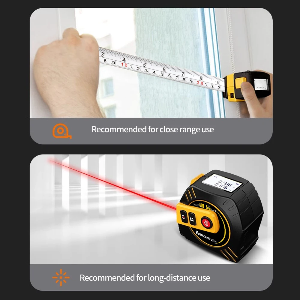 80m Laser Tape Measure Tape Me - Industrial Laser Sensor recension och pris