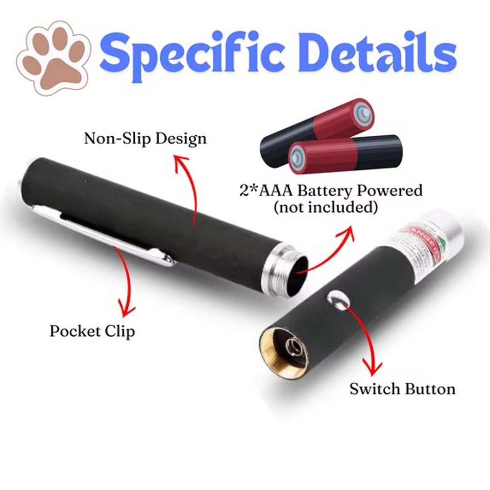 Mini Portable LED Green Redlig - Industrial Laser Pointer recension och pris