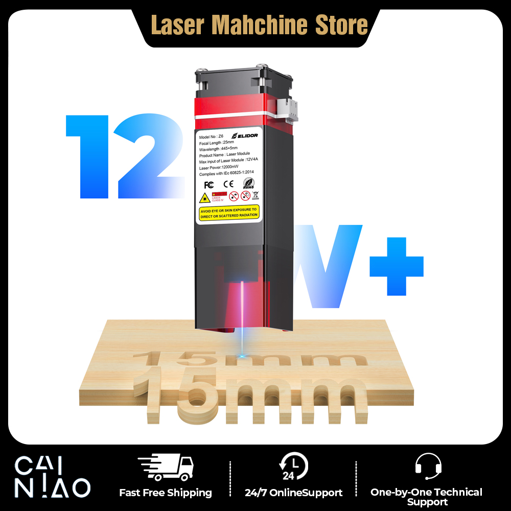 ELIDOR Z6 6W/12W Laser Module  - Industrial Laser Diode recension och pris