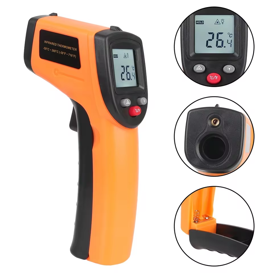 New T600 T600A Digital Infrare - Industrial Laser Thermometer Gun recension och pris
