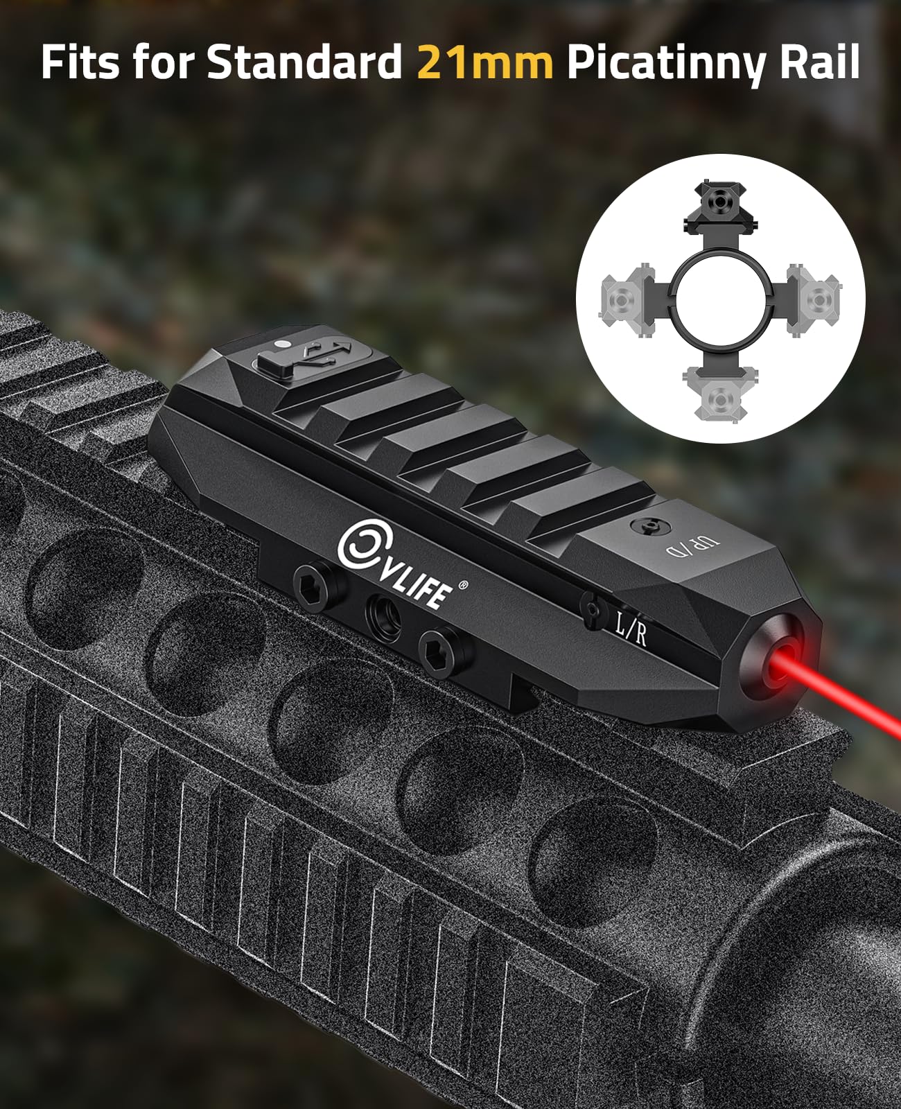 CVLIFE Red Laser Sight Low Pro - Industrial Laser Pointer recension och pris