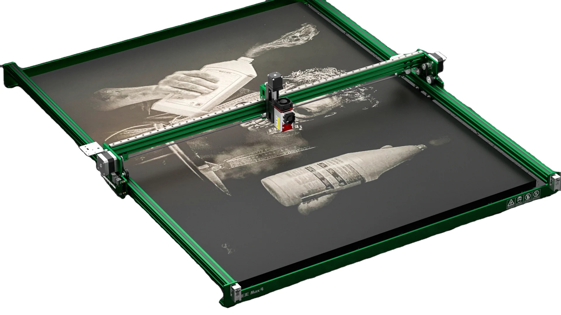 NEJE Max 4 A40640 High Power L - Industrial Laser Engraver For Wood recension och pris