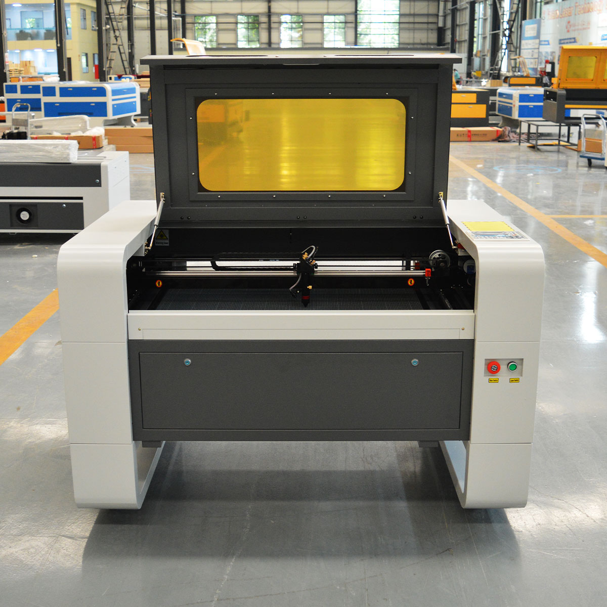 Industry Laser Cutter 6090 60/ - Industrial Laser Engraver For Wood recension och pris