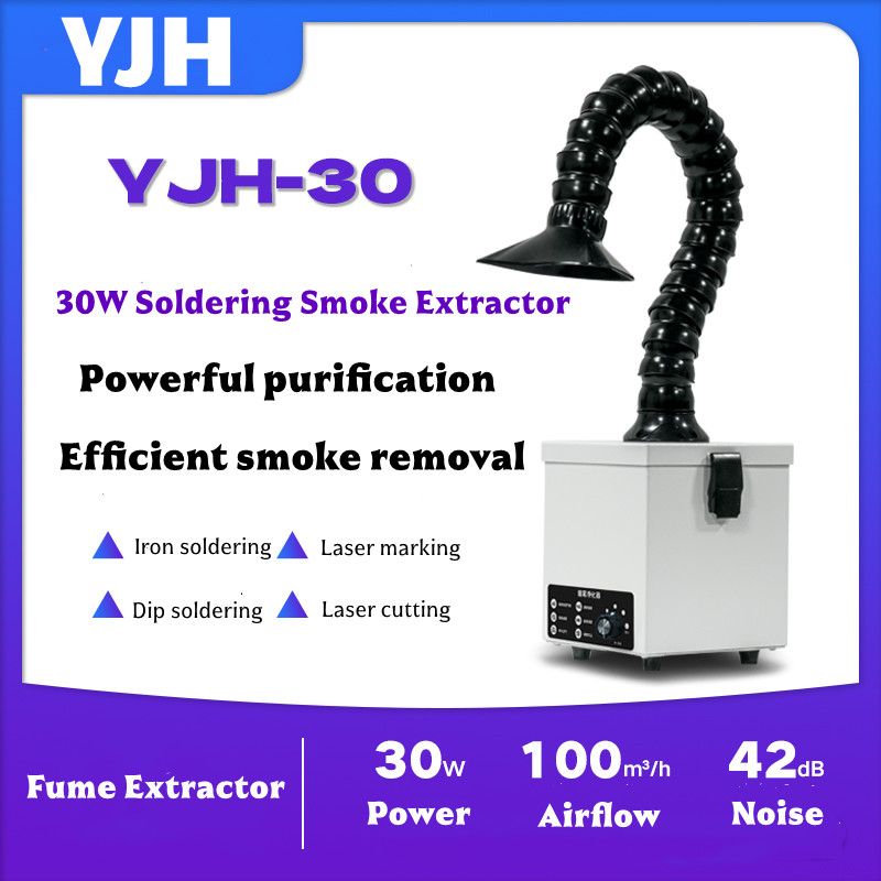 30W Soldering Smoke Absorber I - Industrial Laser Printing recension och pris