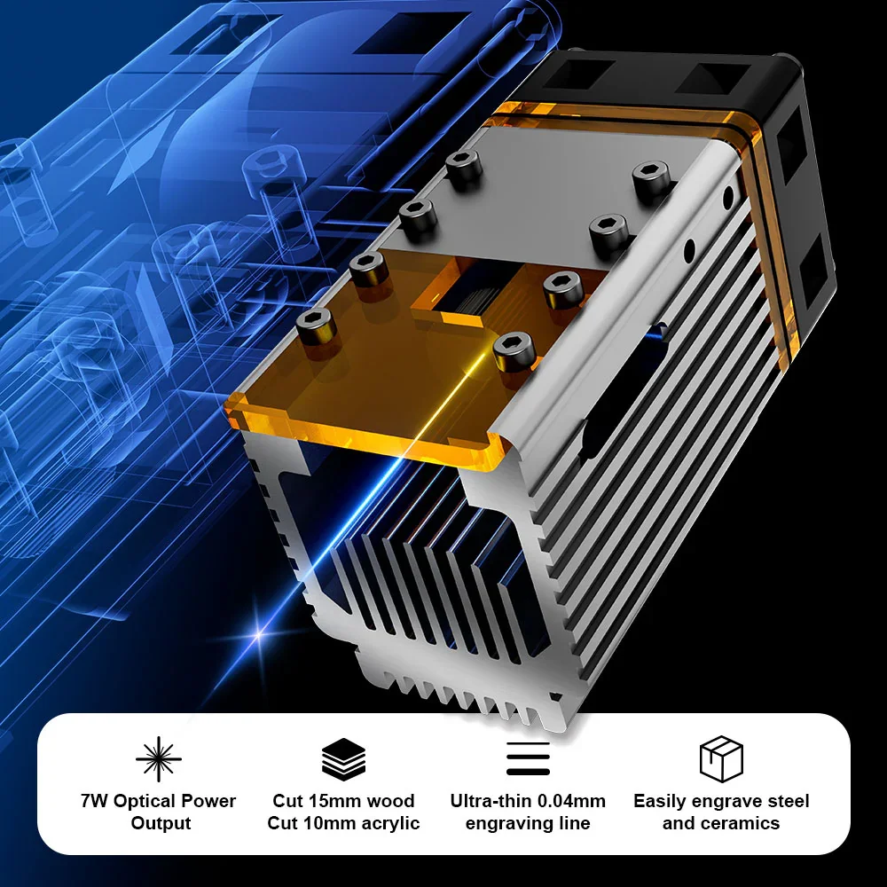 NEJE 7W Diode Laser Engraver C - Industrial Laser Diode recension och pris