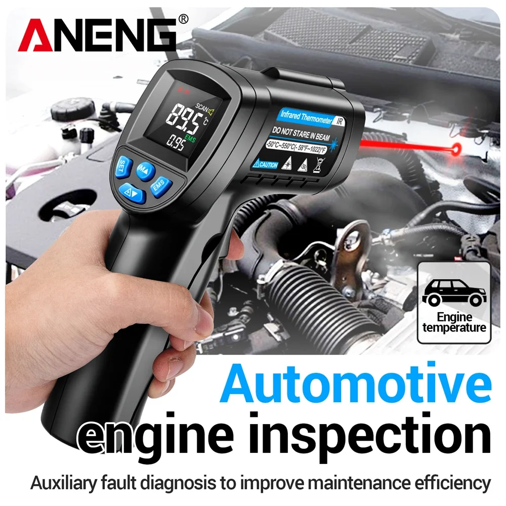 ANENG TH104 Infrared Handheld  - Industrial Laser Thermometer Gun recension och pris