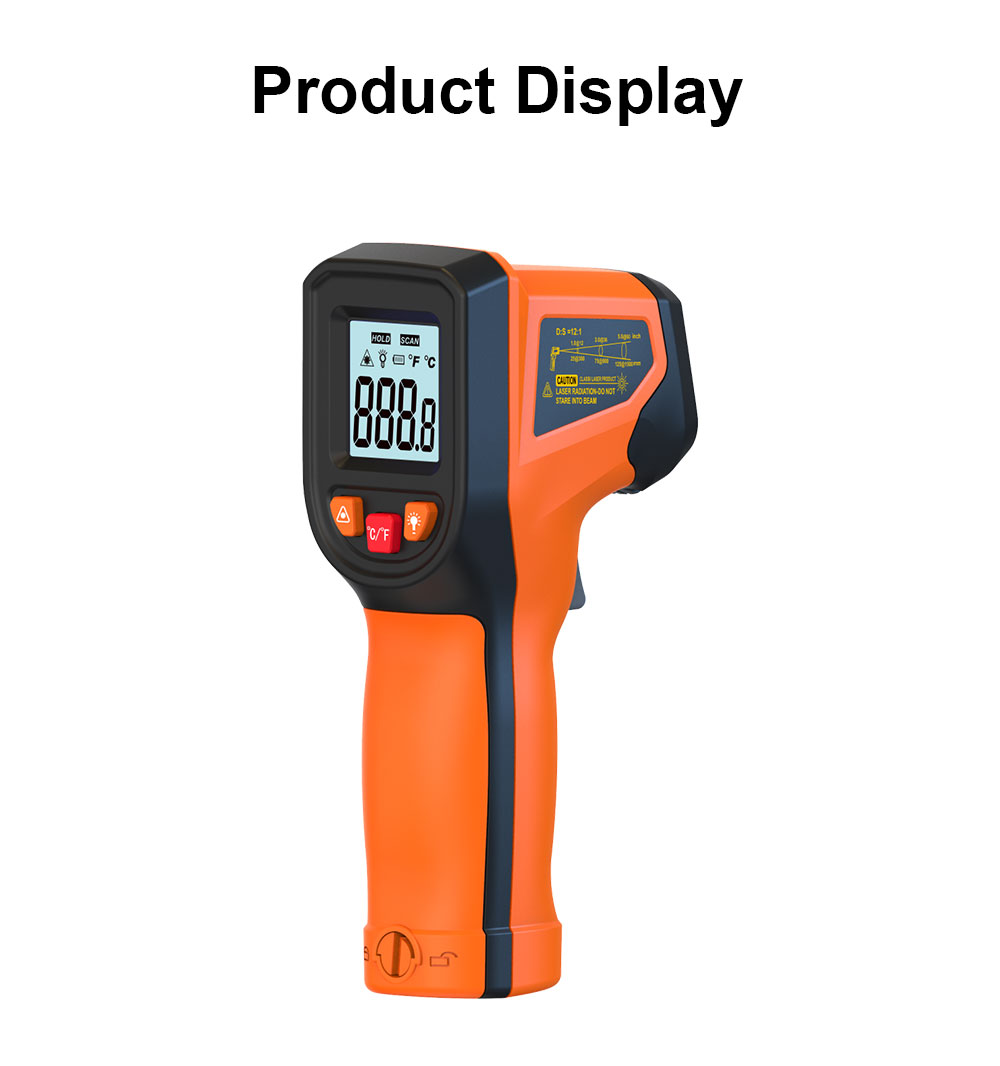 T600 T600A Digital Infrared Th - Industrial Laser Thermometer Gun recension och pris