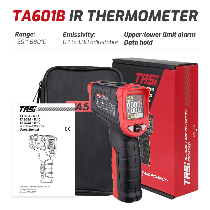 TASI TA601A TA601B TA601C Infr - Industrial Laser Thermometer Gun recension och pris